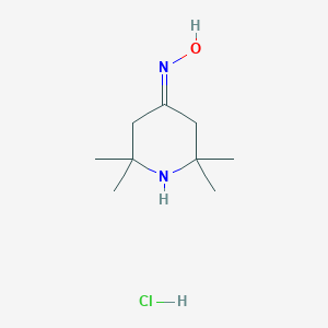 4-Piperidinone, 2,2,6,6-tetramethyl-, oxime, monohydrochloride