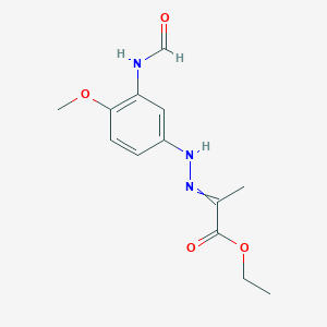 Ethyl Pyruvate-3-formylamino-4-methoxyphenylhydrazone