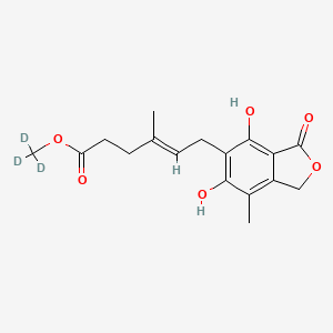 O-Desmethyl Mycophenolic Acid Methyl Ester-d3