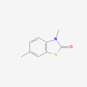 2(3H)-Benzothiazolone,3,6-dimethyl-(9CI)