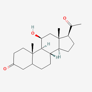 11-Hydroxypregnane-3,20-dione