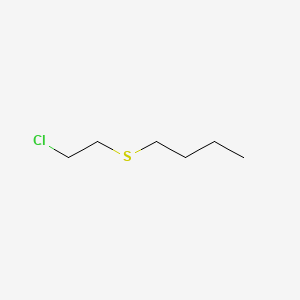 2-Chloroethyl butyl sulfide