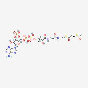 S-Acetyl-3-mercaptopropanoyl-coa