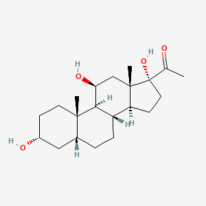 3alpha,11beta,17alpha-Trihydroxy-5beta-pregnan-20-one