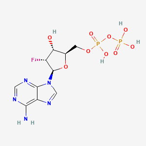 2'-deoxy-2'-fluoroadenosine 5'-(trihydrogen diphosphate)