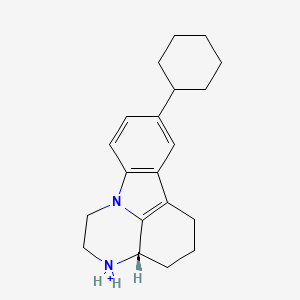 (S)-tetrindole(1+)