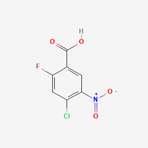 4-Chloro-2-fluoro-5-nitrobenzoic acid