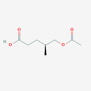 (S)-5-Acetoxy-4-methylpentanoic Acid