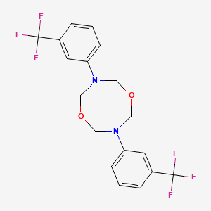 3,7-bis[3-(trifluoromethyl)phenyl]-1,5,3,7-dioxadiazocane