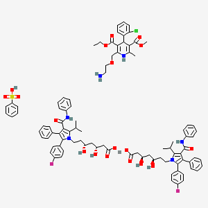 Amlodipine, atorvastatin drug combination