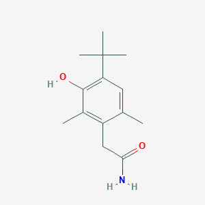 4-tert-Butyl-2,6-dimethyl-3-hydroxyphenylacetamide