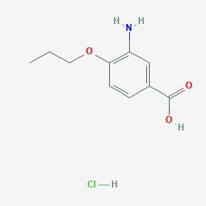 3-Amino-4-propoxybenzoic Acid Hydrochloride