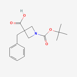 3-Benzyl-1-(tert-butoxycarbonyl)azetidine-3-carboxylic acid