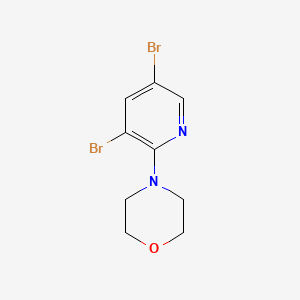 4-(3,5-Dibromopyridin-2-yl)morpholine