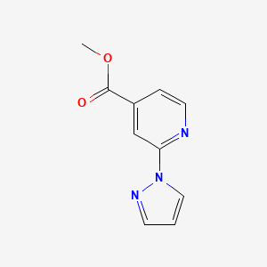 methyl 2-(1H-pyrazol-1-yl)pyridine-4-carboxylate