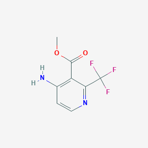 methyl 4-amino-2-(trifluoromethyl)pyridine-3-carboxylate