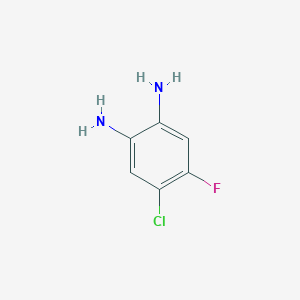 4-Chloro-5-fluorobenzene-1,2-diamine