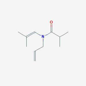 2-methyl-N-(2-methylprop-1-enyl)-N-prop-2-enylpropanamide