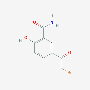 5-(Bromoacetyl)salicylamide