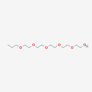 B14477286 3,6,9,12,15-Pentaoxaoctadecan-1-ol CAS No. 71563-45-6