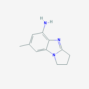 7-Methyl-2,3-dihydro-1H-benzo[d]pyrrolo[1,2-a]imidazol-5-amine