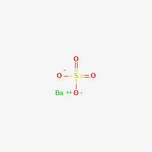 molecular formula BaH2O4S B147921 Barium sulfate CAS No. 7727-43-7