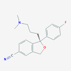 molecular formula C20H21FN2O B155561 (R)-(-)-citalopram CAS No. 128196-02-1