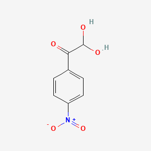 2,2-Dihydroxy-1-(4-nitrophenyl)ethanone