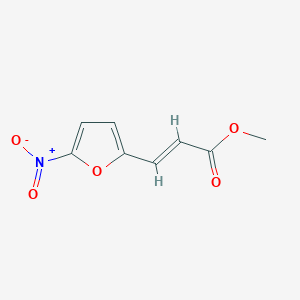 5-Nitro-2-furanacrylic acid, methyl ester