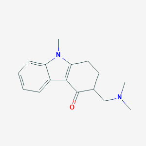 3-[(Dimethylamino)methyl]-9-methyl-1,2,3,9-tetrahydro-4H-carbazol-4-one