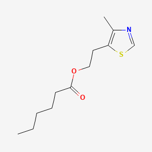 2-(4-Methyl-5-thiazolyl)ethyl Hexanoate