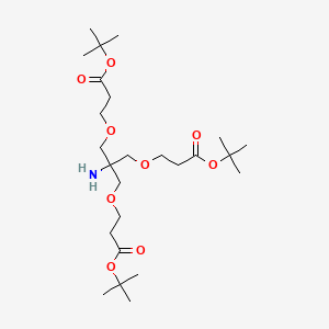 Tris[[2-(tert-butoxycarbonyl)ethoxy]methyl]methylamine