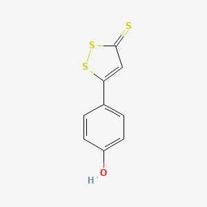 5-(4-hydroxyphenyl)-3H-1,2-dithiole-3-thione