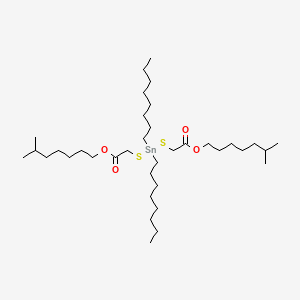 Diisooctyl 2,2'-[(dioctylstannylene)bis(thio)]diacetate