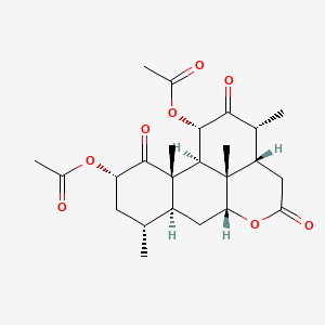 Amarolide diacetate