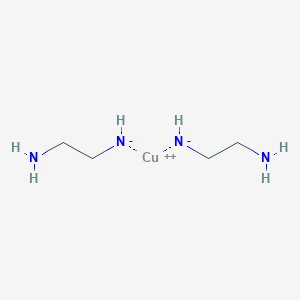 Copper(2+), bis(ethylenediamine)-, ion