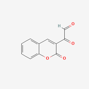 Coumarin, 3-glyoxyloyl-