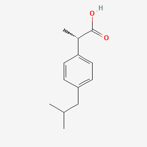 molecular formula C13H18O2 B1670340 (S)-(+)-Ibuprofen CAS No. 51146-56-6