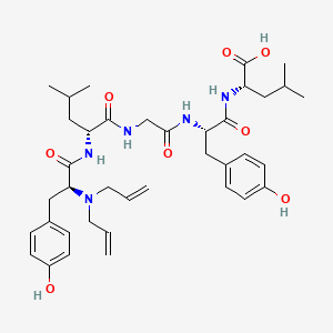 N,N-Diallyl-tyrosyl-leucyl-glycyl-tyrosyl-leucine