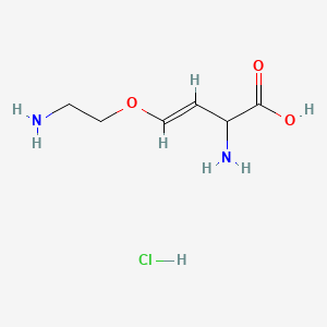 (E)-2-Amino-4-(2-aminoethoxy)but-3-enoic acid hydrochloride