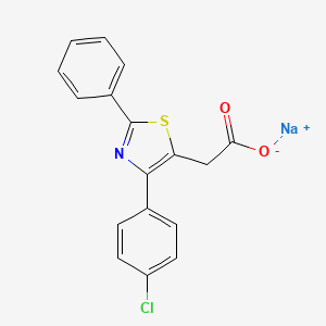 Fentiazac sodium salt