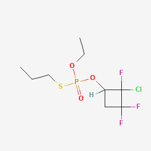 O-(2-Chloro-2,3,3-trifluorocyclobutyl) O-ethyl S-propyl phosphorothioate