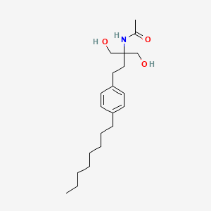 N-(1-Hydroxy-2-(hydroxymethyl)-4-(4-octylphenyl)butan-2-yl)acetamide