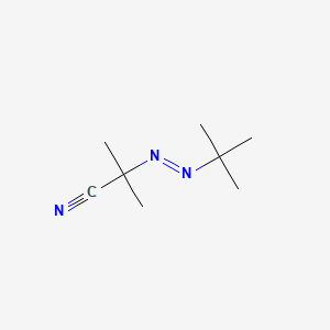 2-tert-Butyldiazenyl-2-methylpropanenitrile