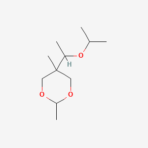 2,5-dimethyl-5-(1-propan-2-yloxyethyl)-1,3-dioxane