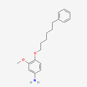 3-methoxy-4-(6-phenylhexoxy)aniline