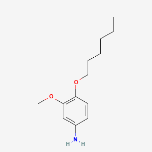 4-hexoxy-3-methoxyaniline