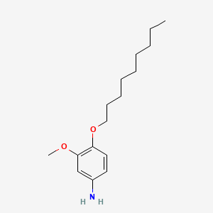 3-methoxy-4-nonoxyaniline