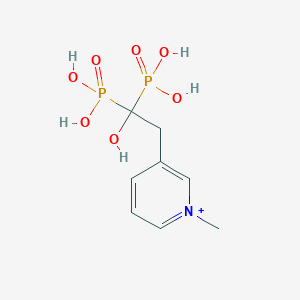 3-(2-Hydroxy-2,2-Diphosphonoethyl)-1-Methylpyridinium