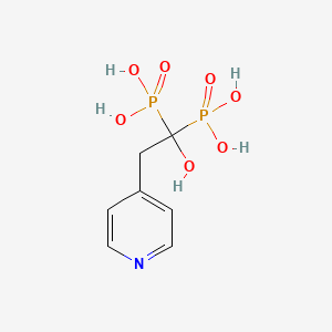 P,P'-[1-Hydroxy-2-(4-pyridinyl)ethylidene]bis-phosphonic Acid